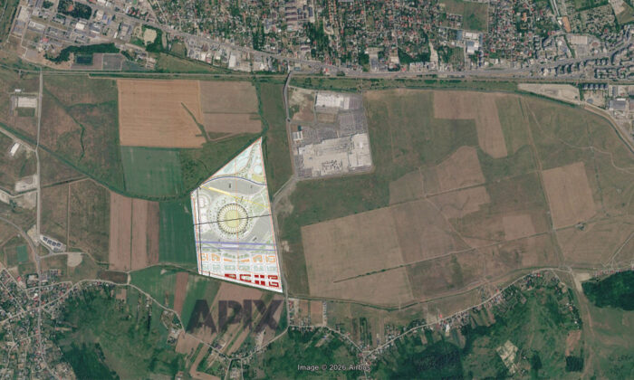 schita urbanistica stadion Iasi