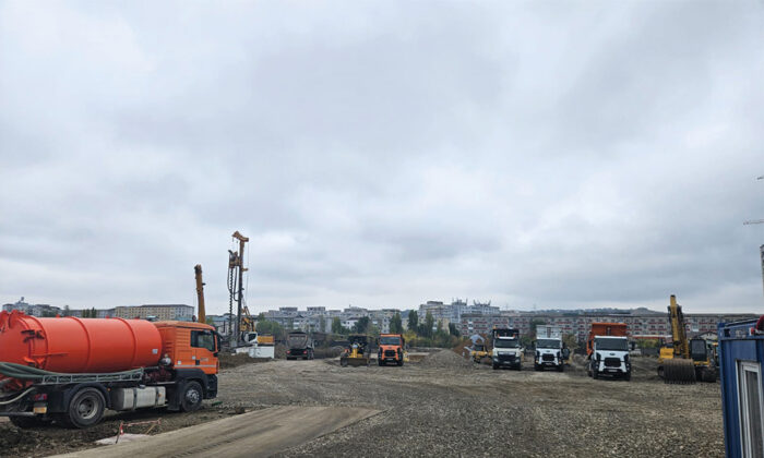 santier kaufland dacia